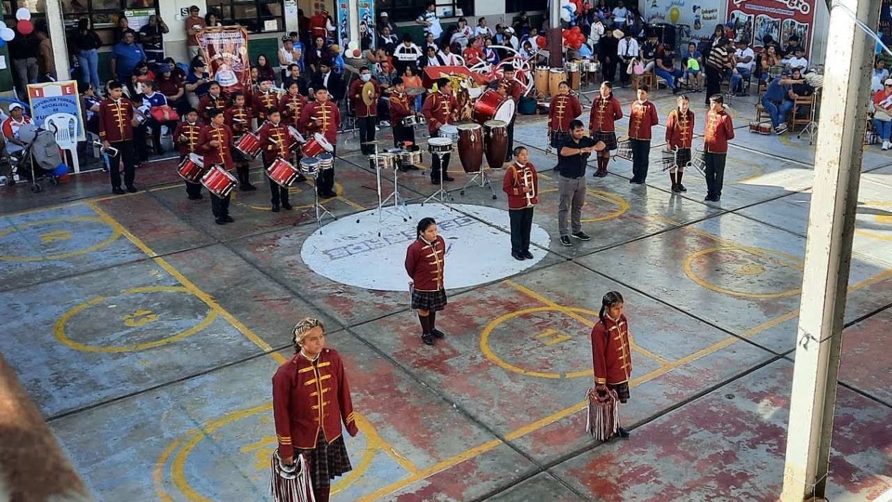 Banda Rítmica ANTENOR SÁNCHEZ | Concurso de la I.E.P. Corazón de Jesús - Chimbote Perú 2025