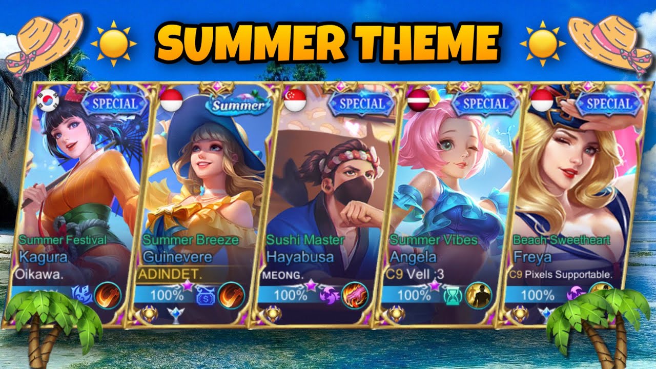FULL SKIN SUMMER THEME☀️