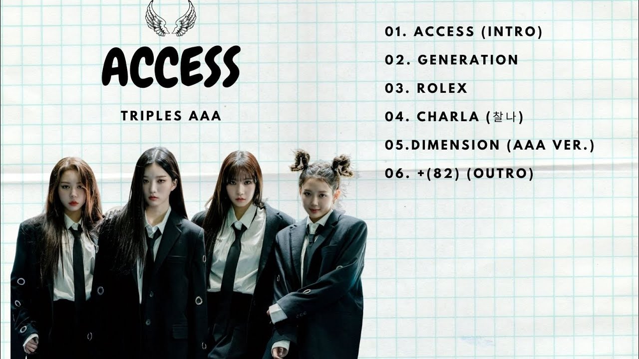 [Playlist] TRIPLES AAA - 'ACCESS' MINI ALBUM