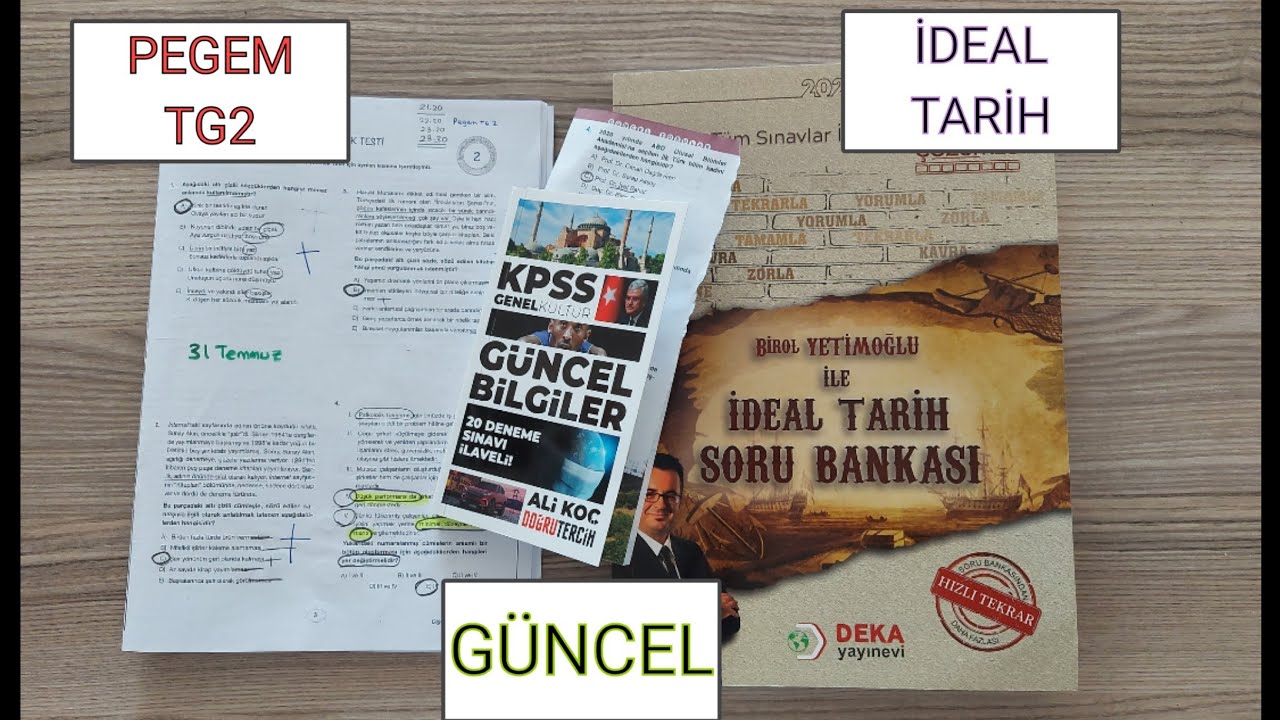 PEGEM GY/GK TG2 (2020) & GÜNCEL & TARİH