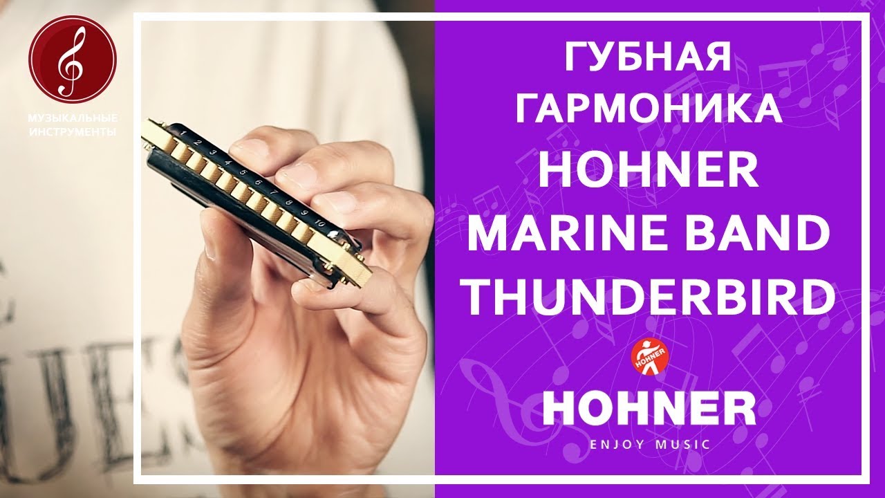 Обзор губной гармоники HOHNER Marine Band Thunderbird