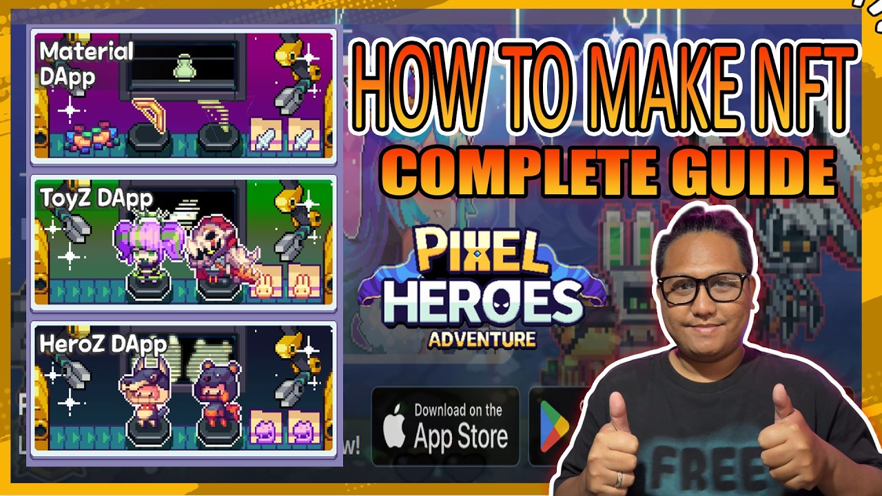 How to Convert Items into NFTs in Pixel Heroes Adventure | Complete Beginner Guide