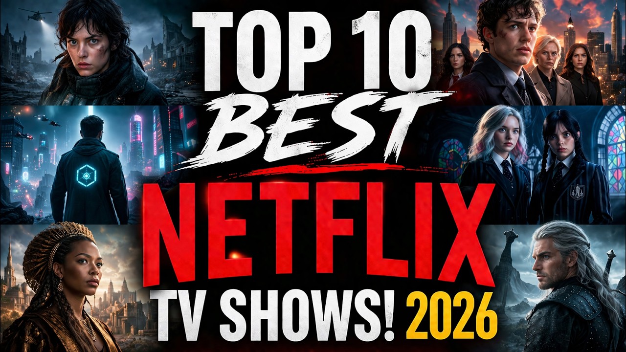 Рейтинг: Топ-10 лучших оригинальных сериалов Netflix, которые стоит посмотреть прямо сейчас! (2026)