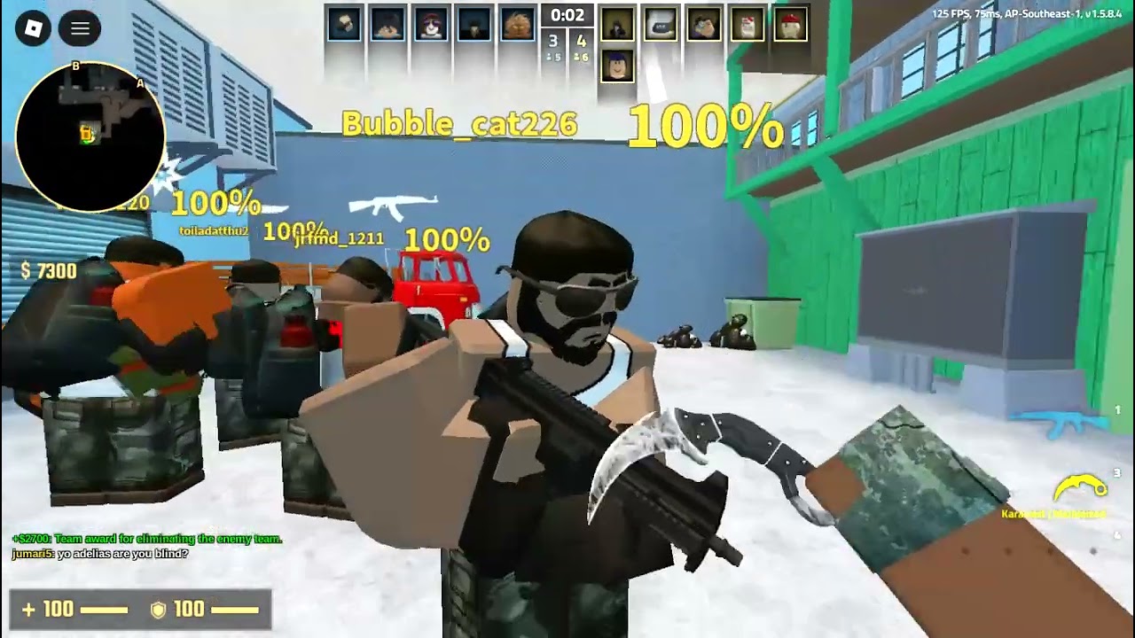 playing counter blox seaside 2 map