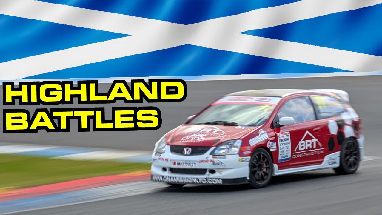 Knockhill Racing Hondas Vlog 2025 - Scotland Edition - The birth of fast Dunc! #racecar #honda 4k UK