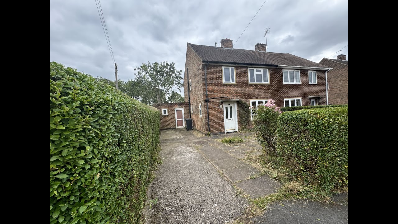 39 The Crescent, Stanley Common, Ilkeston, Derbyshire, DE7 6GL - Auction 25th September 2024