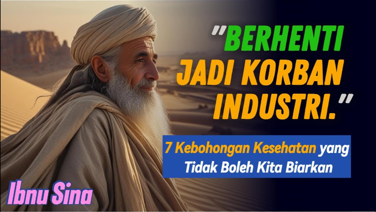 Rahasia Terlarang Ibnu Sina: Kebenaran Kesehatan yang Disembunyikan Industri Modern