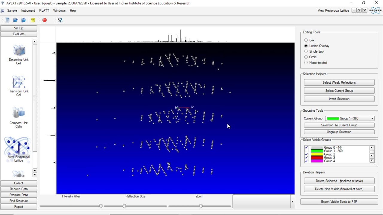 SCXRD Data Processing with more than one Single Crystal or a Cracked Crystal