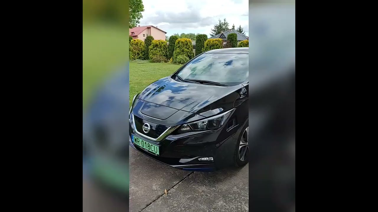 Nissan Leaf (PL)  2022 - Test PL POV zużycie energii - jak działa e-pedal - Ze Zdziechem Po Auta