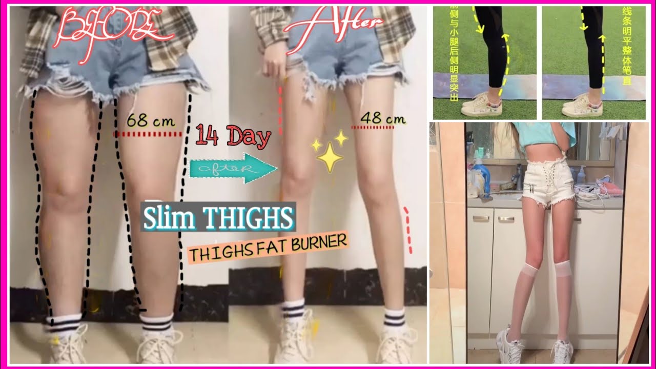 Top 10 Exercises Legs and Thighs | Get slim thighs, legs in 14 day | Bài tập ĐÙI và CHÂN hiệu quả