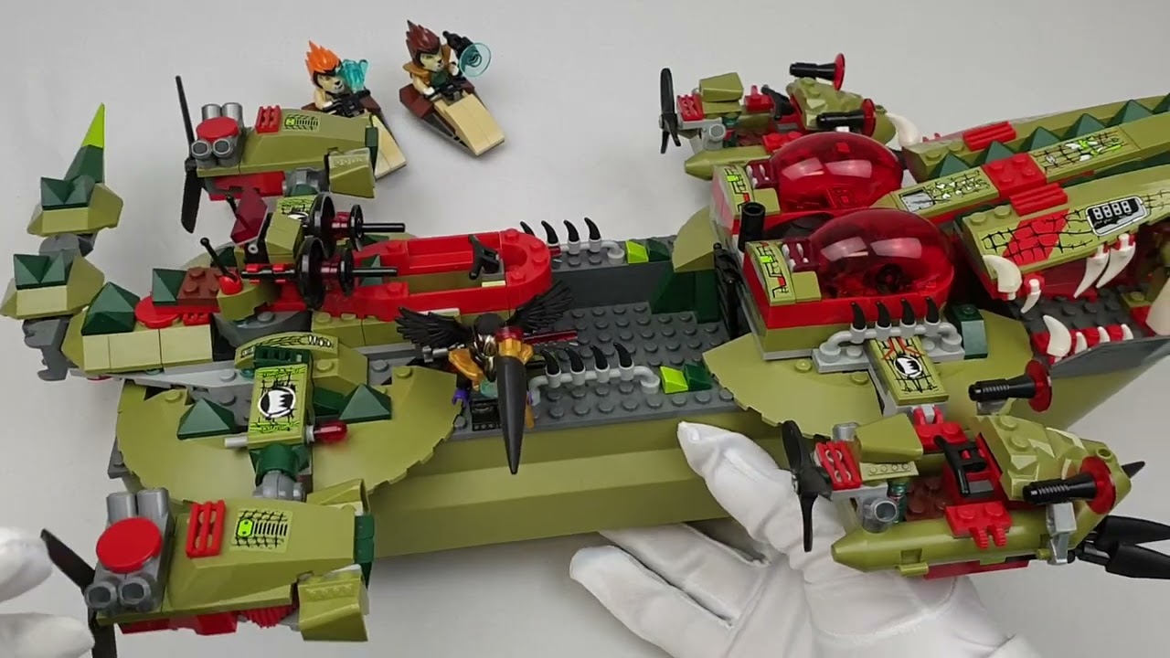 Presentation of the SetN288 70006 Lego Cragger's Command Ship
