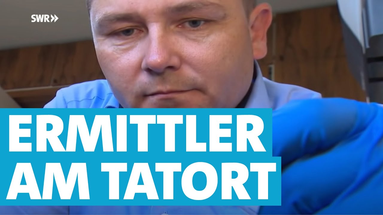 Der Erste Ermittler: Polizeiarbeit am Tatort | Mensch Leute | SWR Fernsehen