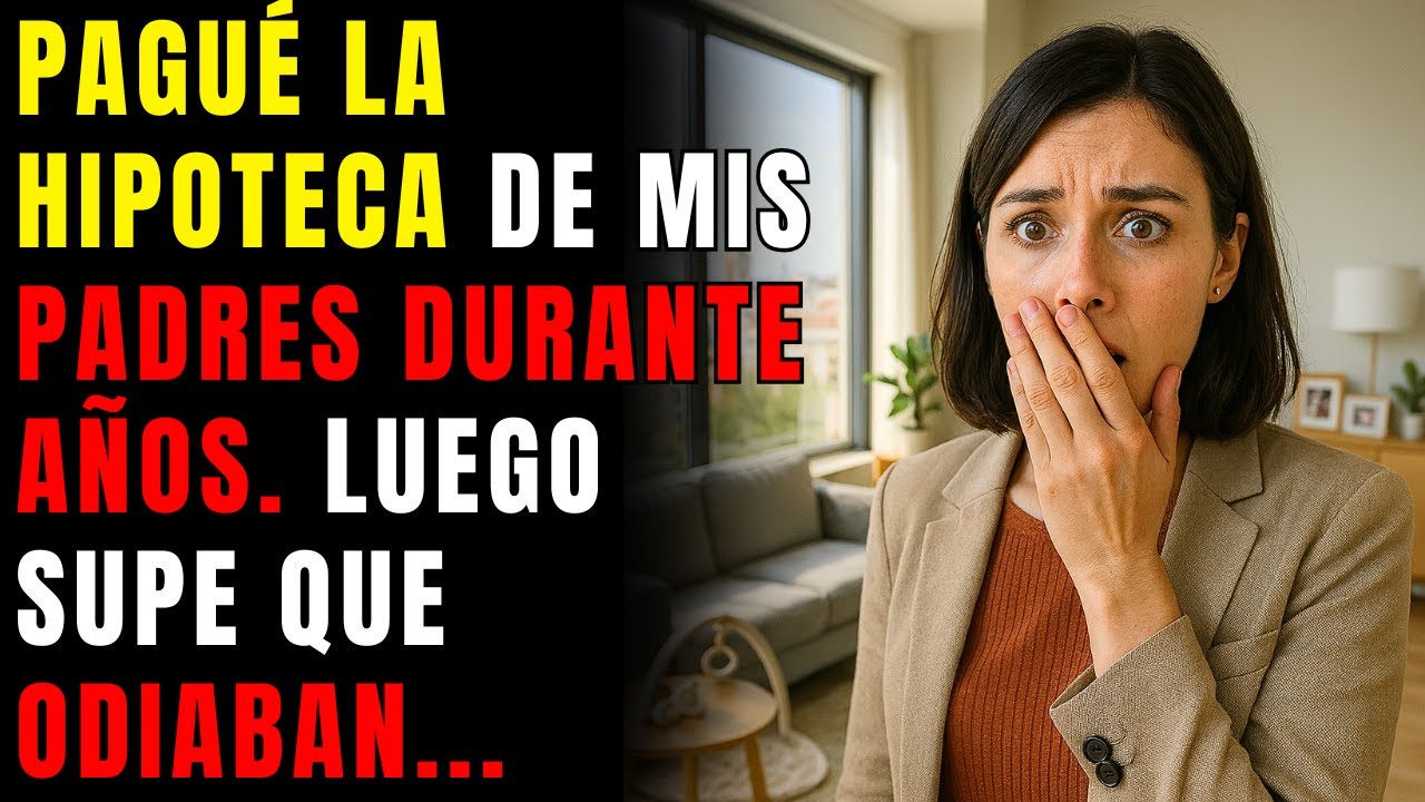 PAGUÉ LA HIPOTECA DE MIS PADRES DURANTE AÑOS. LUEGO SUPE QUE ODIABAN A MI HIJO. MI HERMANA ME...