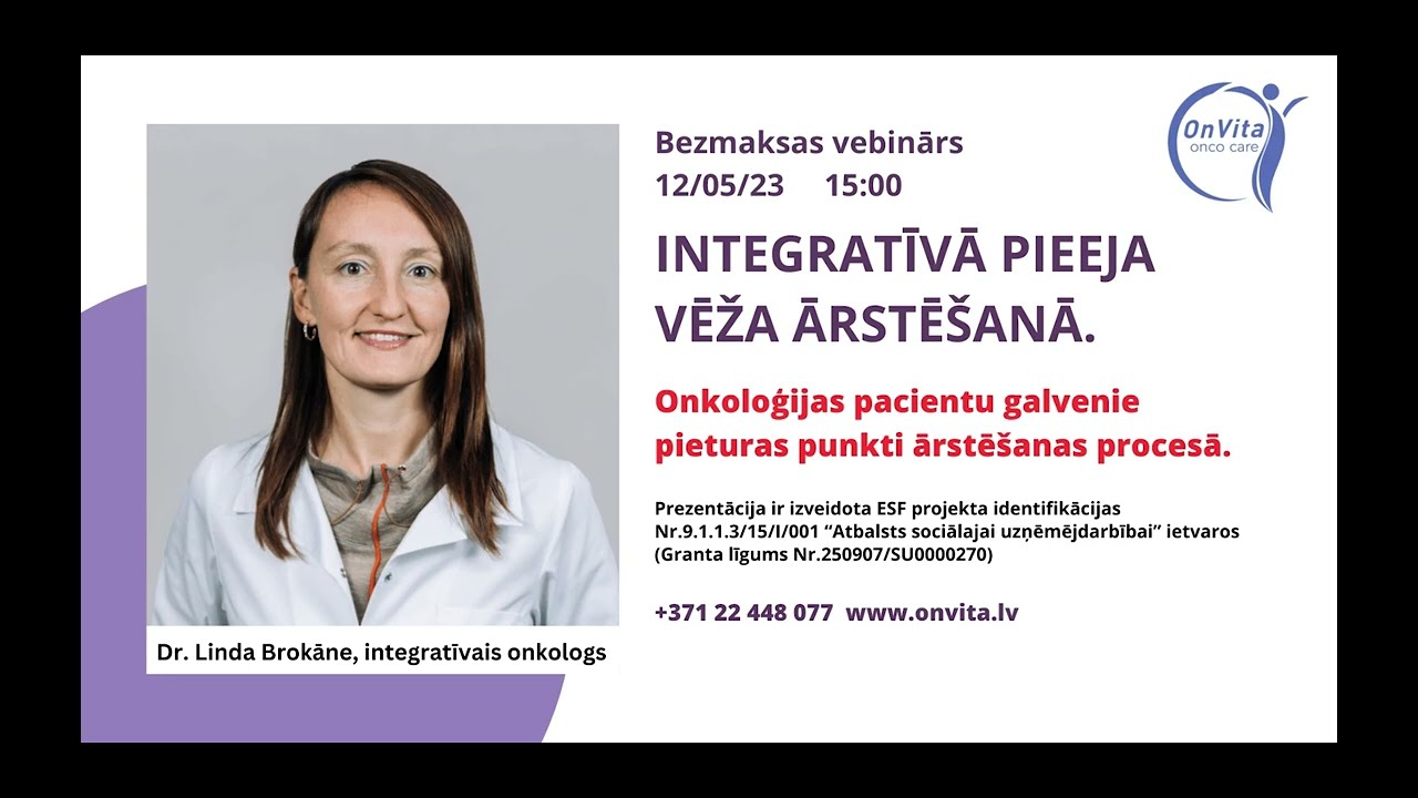 Integratīvā vēža ārstēšanas pieeja. Onkoloģijas pacienta galvenie pieturas punkti ārstēšanas procesā