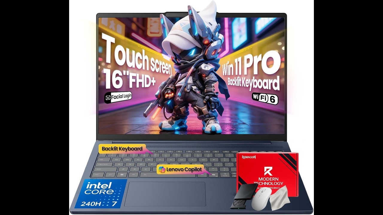 Review: Lenovo IdeaPad 16-Inch Touchscreen Laptop – 32GB DDR5 & 1TB SSD