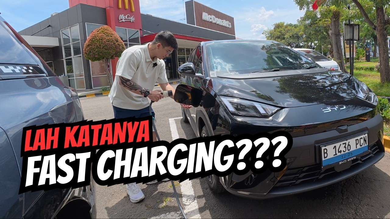 SUKA DUKA BYD ATTO 1, PERLU CHARGER KHUSUS? UDA LOW BATT MALAH KENA PRANK SPKLU PLN!