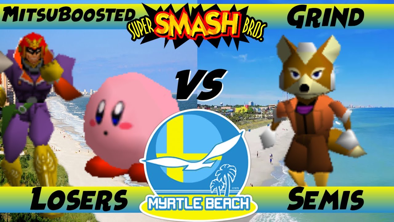 SocaSmash 162 64 Singles: MitsuBoosted (Captain Falcon, Kirby) vs Grind (Fox) Losers Semis