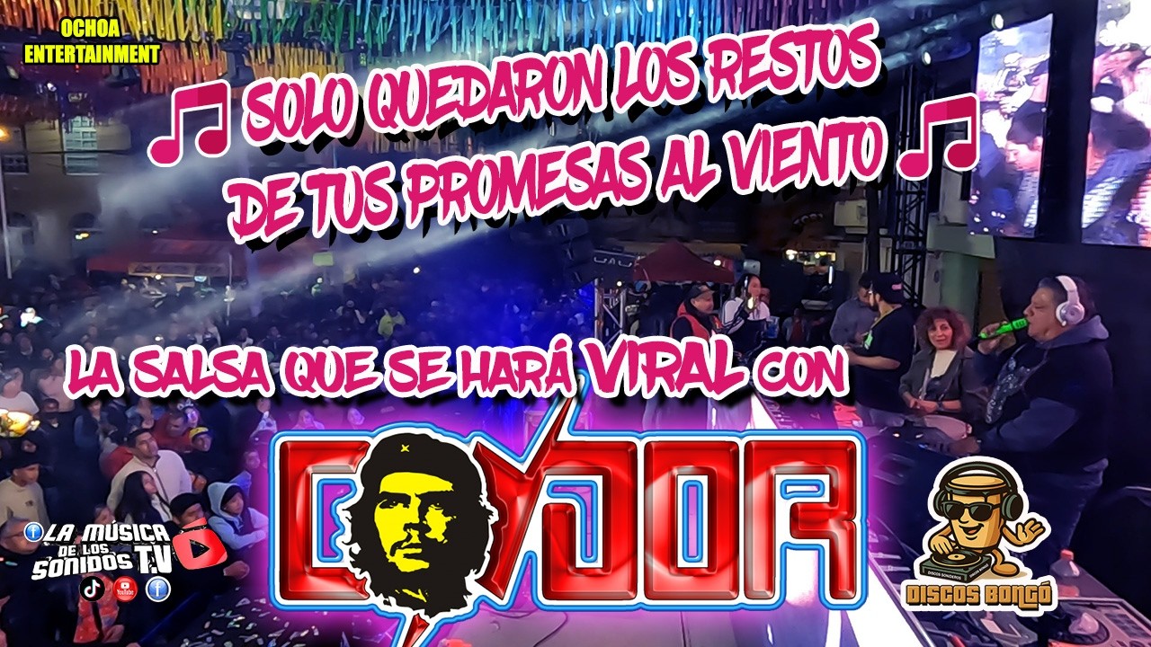 DISCO NUEVO CON SONIDO CONDOR // UNA SALSA QUE SE HARÁ VIRAL SOLO PARA ADOLORIDOS  #sonidocondor