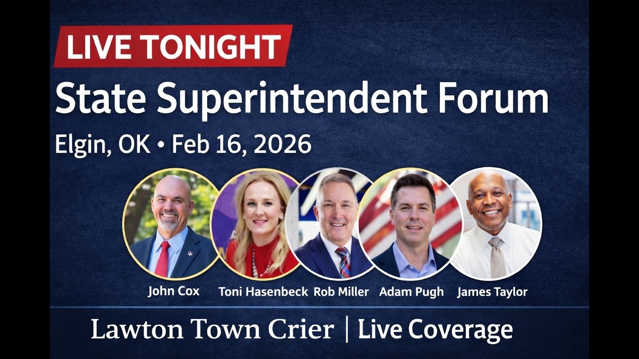 Oklahoma State Superintendent Candidate Forum | Elgin, OK | February 16, 2026