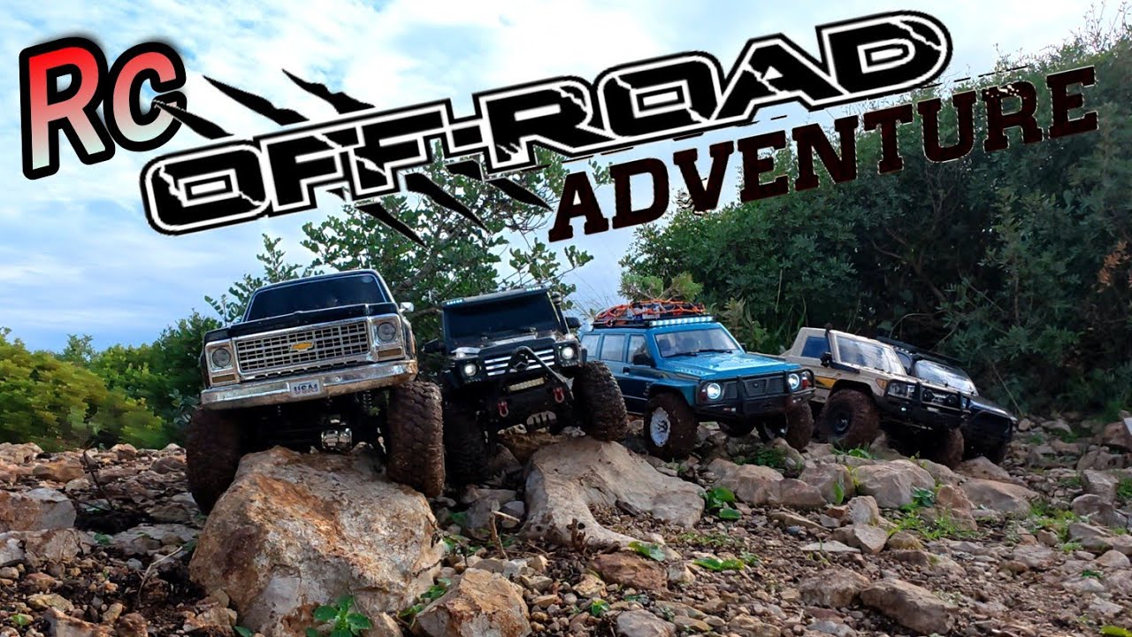 Group Rc Crawling Hill Climb off-road Trail Adventure #rcoffroad #rccrawler #rccar