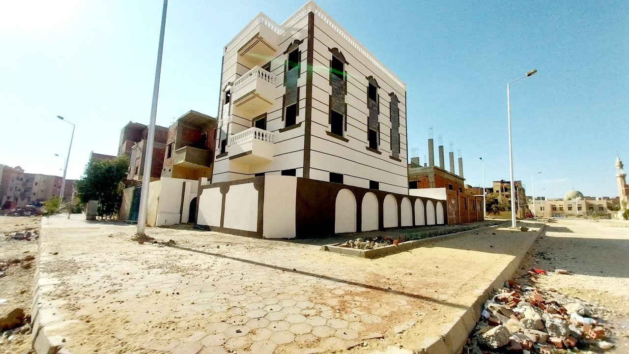 منزل للبيع 3ادوار ناصية صريحة | السعر في الفيديو 🤝 | ابني بيتك حدائق اكتوبر 