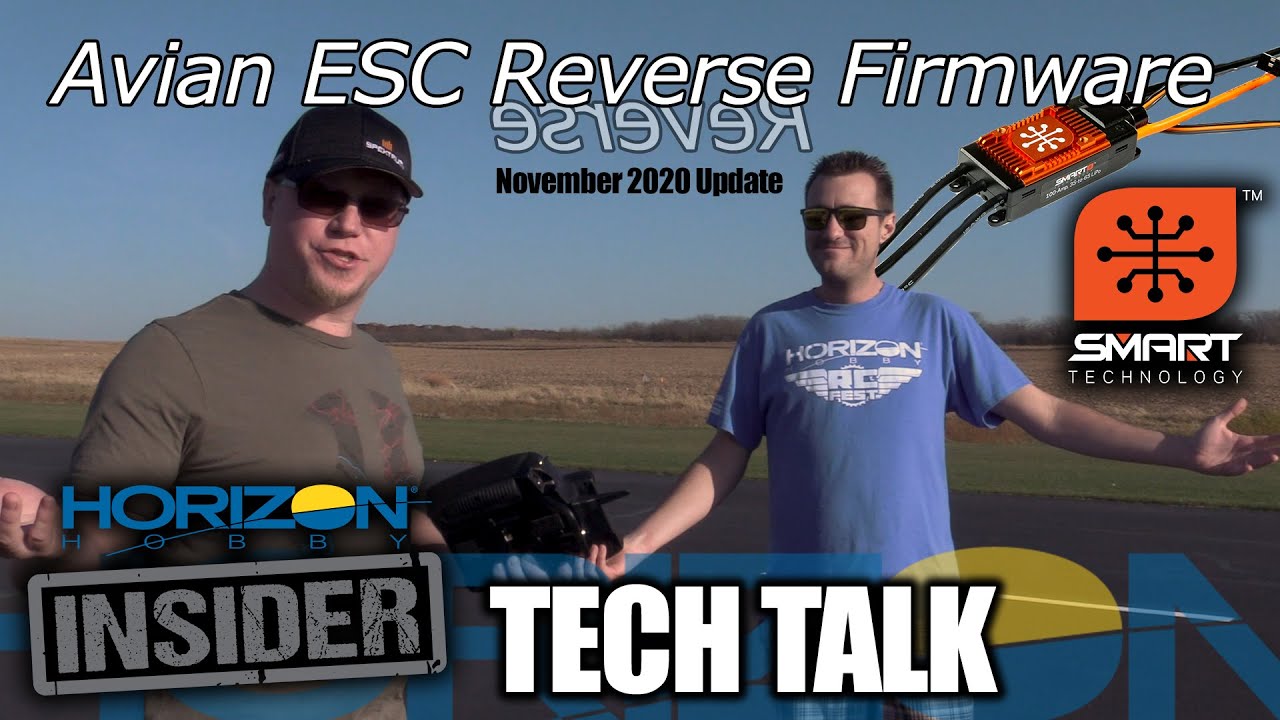 Avian ESC Reverse Firmware - Horizon Insider Tech Talk
