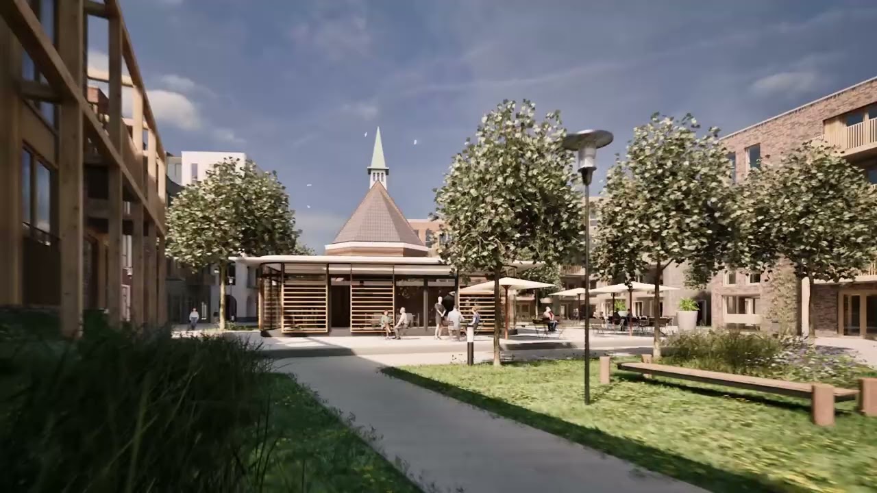 Animatie Dorpsplein Mierlo-Hout