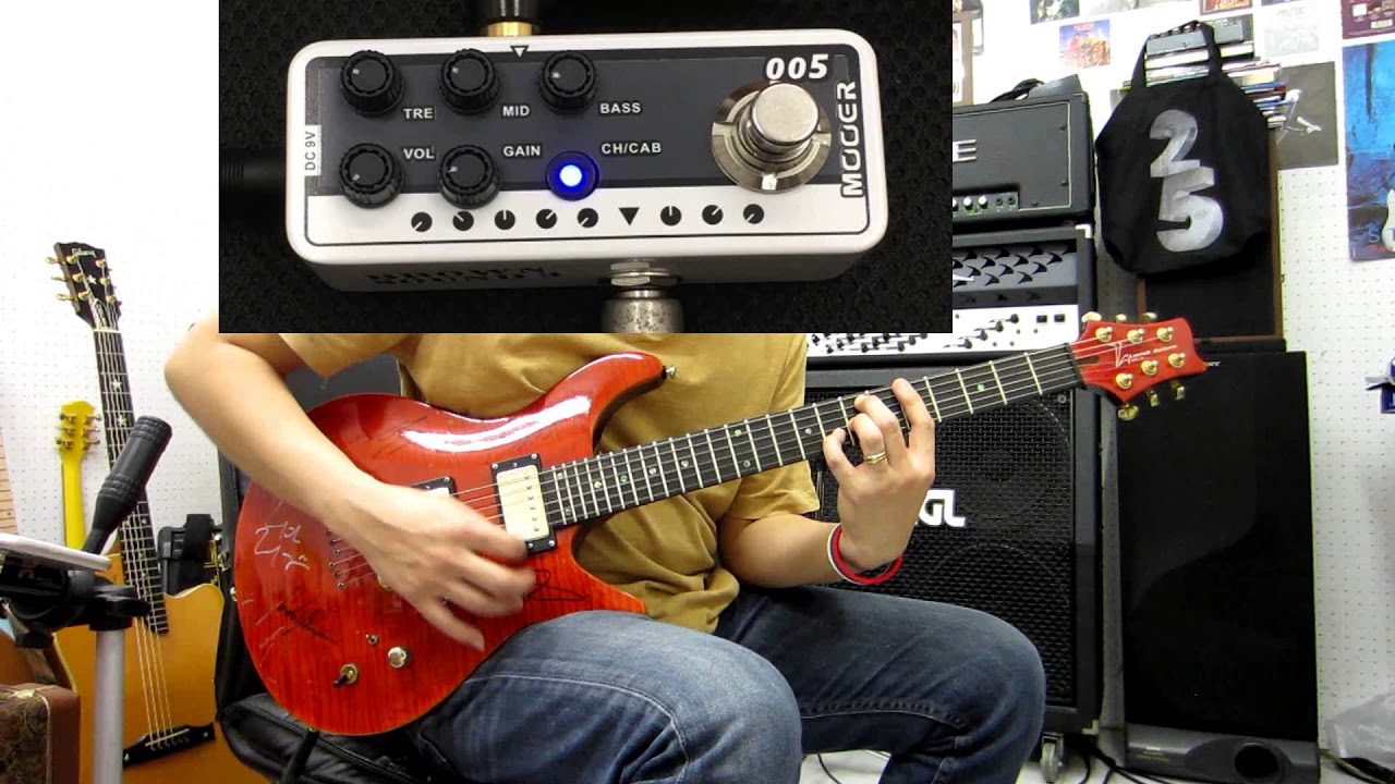 รีวิวเอฟเฟค Mooer Micro Preamp 005 Brown Sound 3 Guitar Digital Preamp Effect
