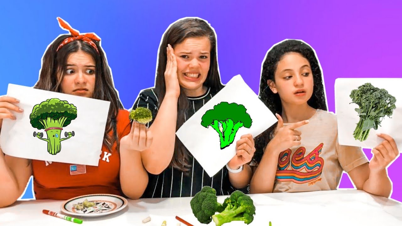QUEM FIZER O PIOR DESENHO COME! Ft. Diário da Carol e Milena Lira