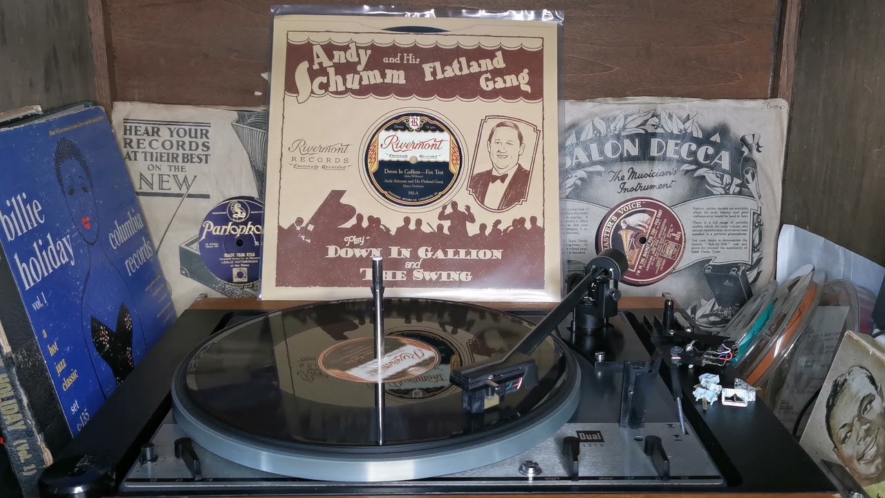The Swing ~ Andy Schumm & His Flatland Gang ~ 2011 Stereo 78rpm Rivermont Records Vinyl