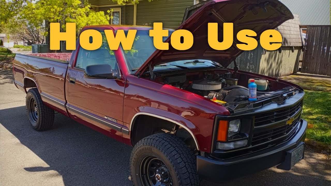BlueDevil Pour-N-Go Radiator and Block Sealer Instructions – Fix Coolant Leak - 1994 Chevy C1500