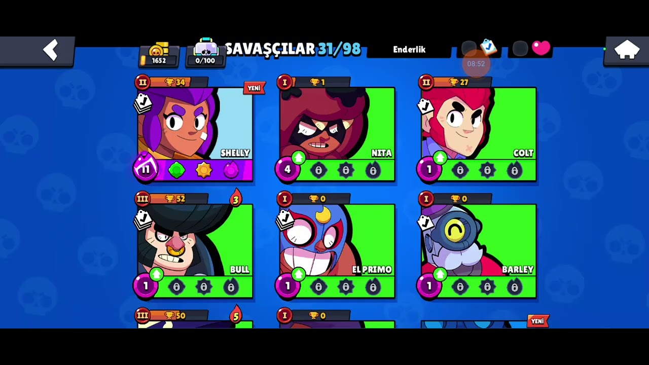 Brawl stars trunkı alıyorum