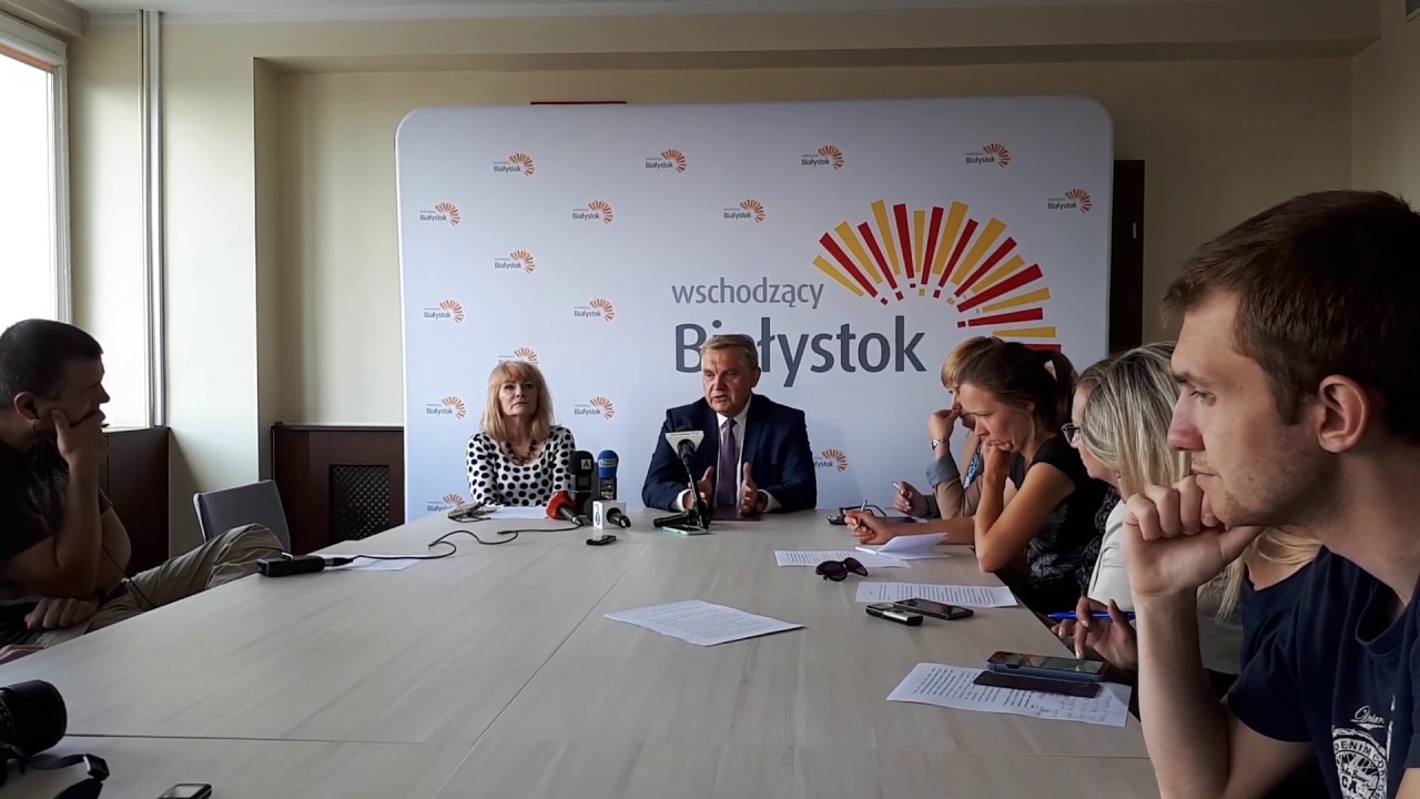 Konferencja prezydenta Białegostoku po rozmowie w Polskim Radiu Białystok ws. Marszu Równości