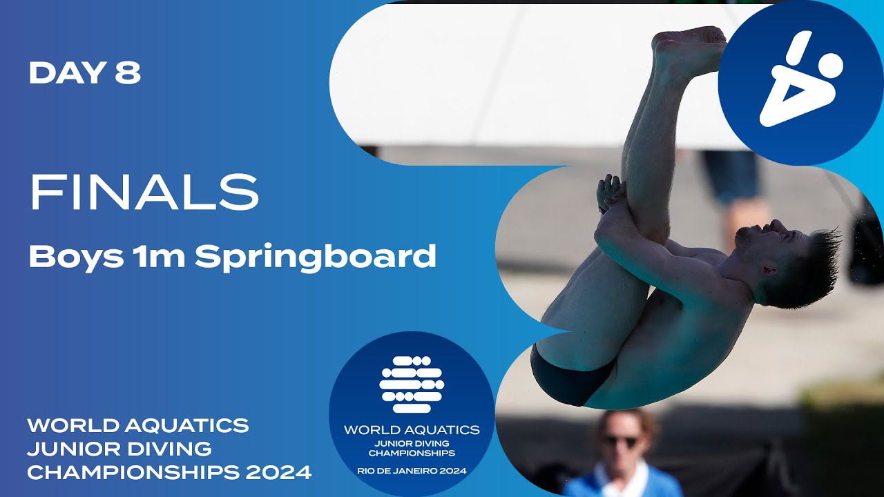 Epic Boys 1m Springboard Finals | Day 8 Highlights | World Aquatics 2024