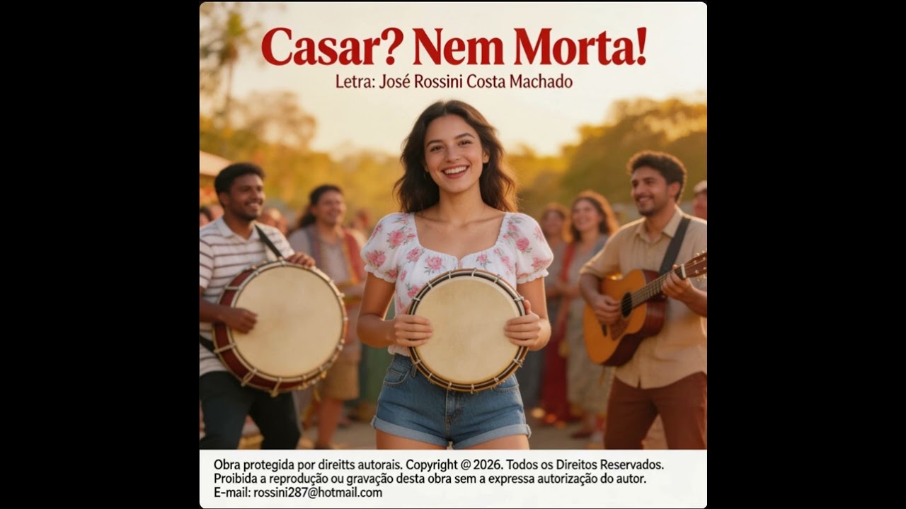 Casar Nem Morta | Samba de Roda / Pagode de Rua | Letra: José Rossini Costa Machado