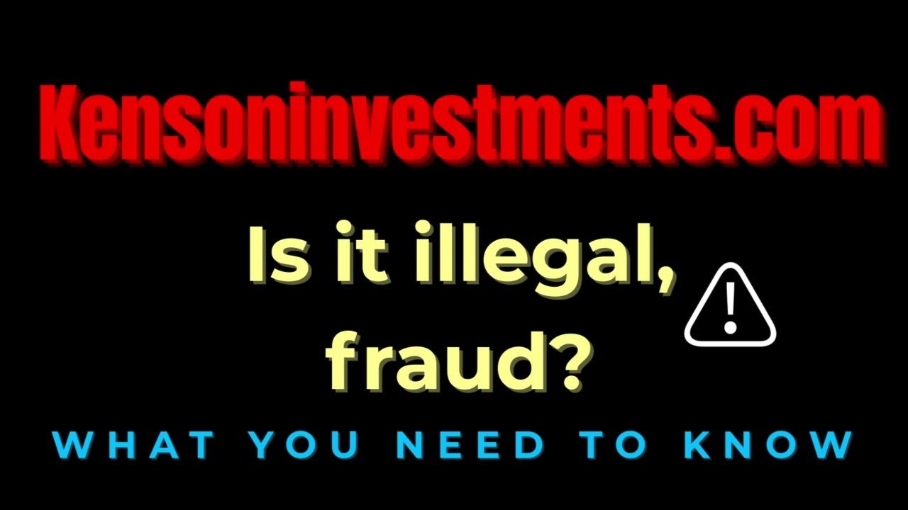 Kenson Investments might be a risk avoid kensoninvestments.com