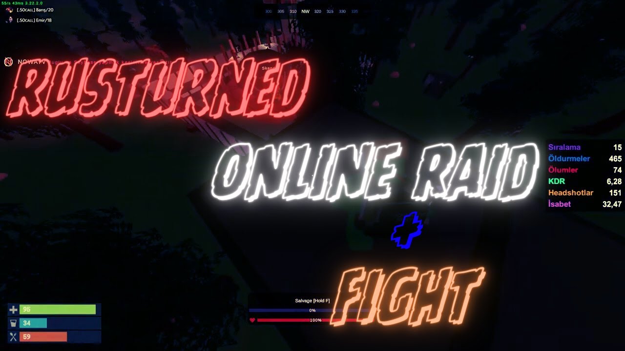 2'si 1 Arada Tadında Video Raid + Fight l Rusturned Raid