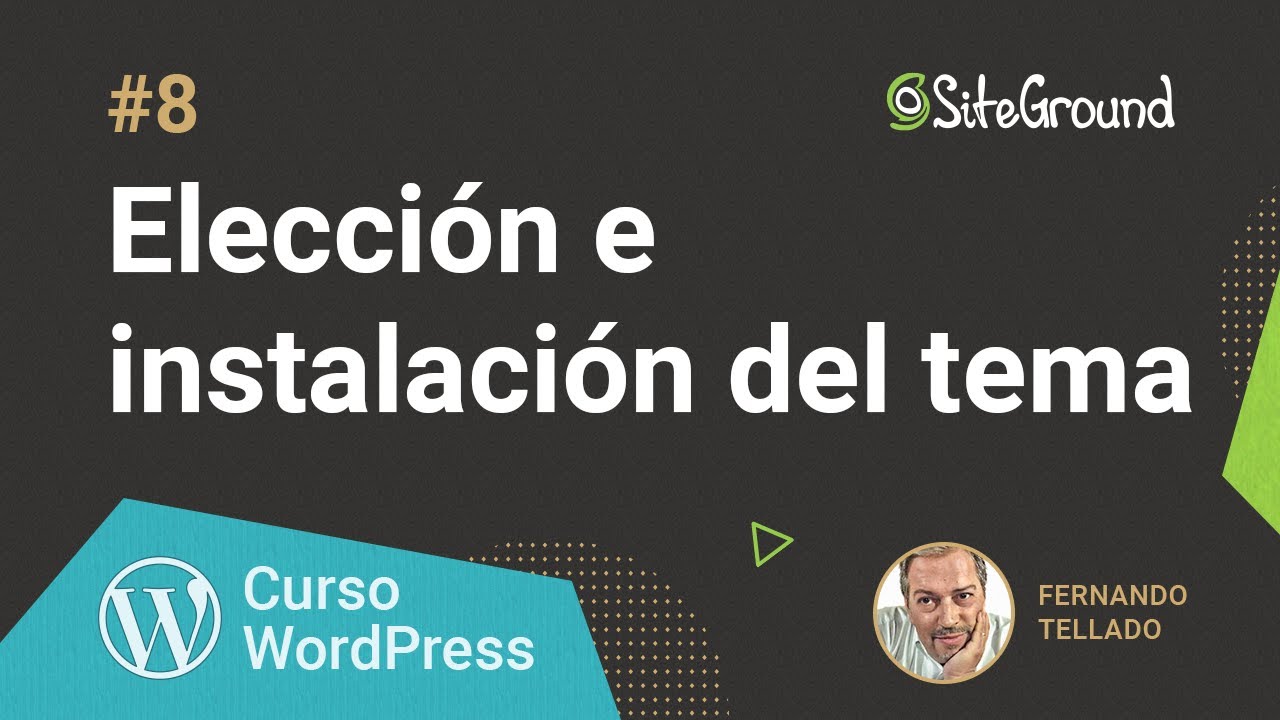 Cómo elegir e instalar tema para WordPress | Guía WORDPRESS