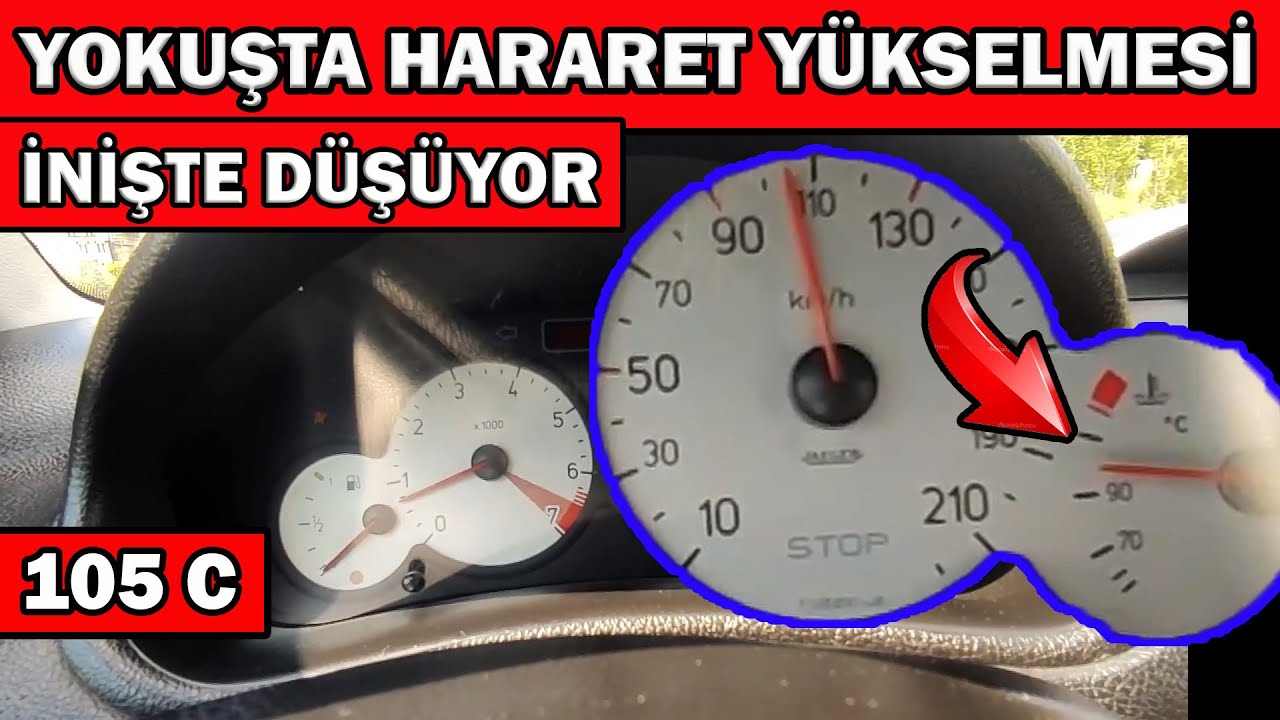 Yokuşta Hararet Yükselmesi, Yokuş Aşağı İnerken Hararet Düşüyor
