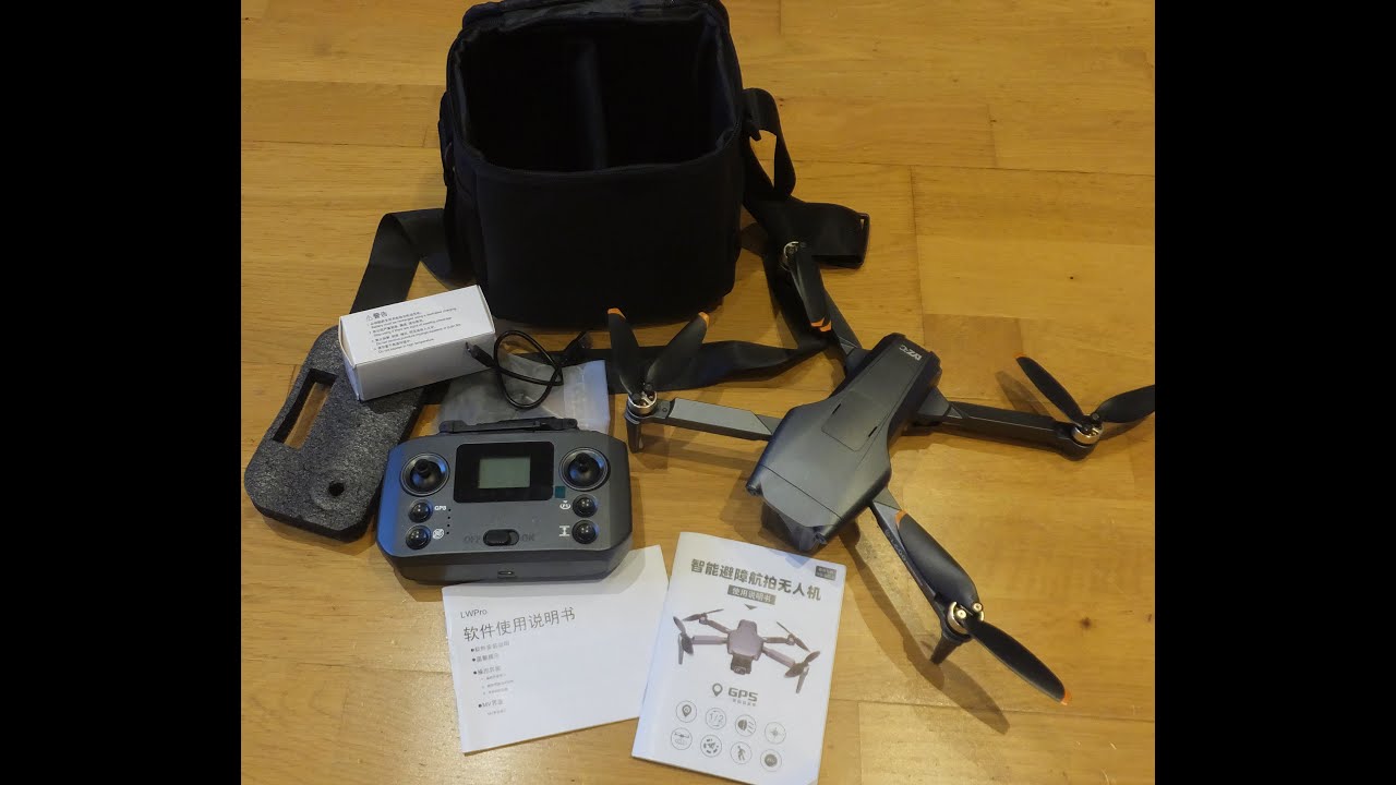 LYZRC L600 2 Axis Gimble GPS 5G Photographic Quadcopter   Flight Test