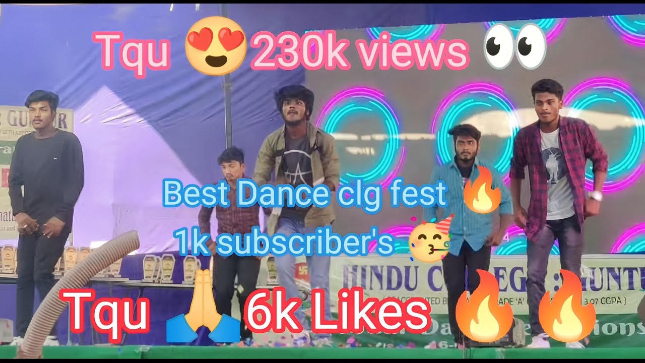 Hindu college Anniversary Day BALARAJU Dance performance  #naira #mass #powerful #dance