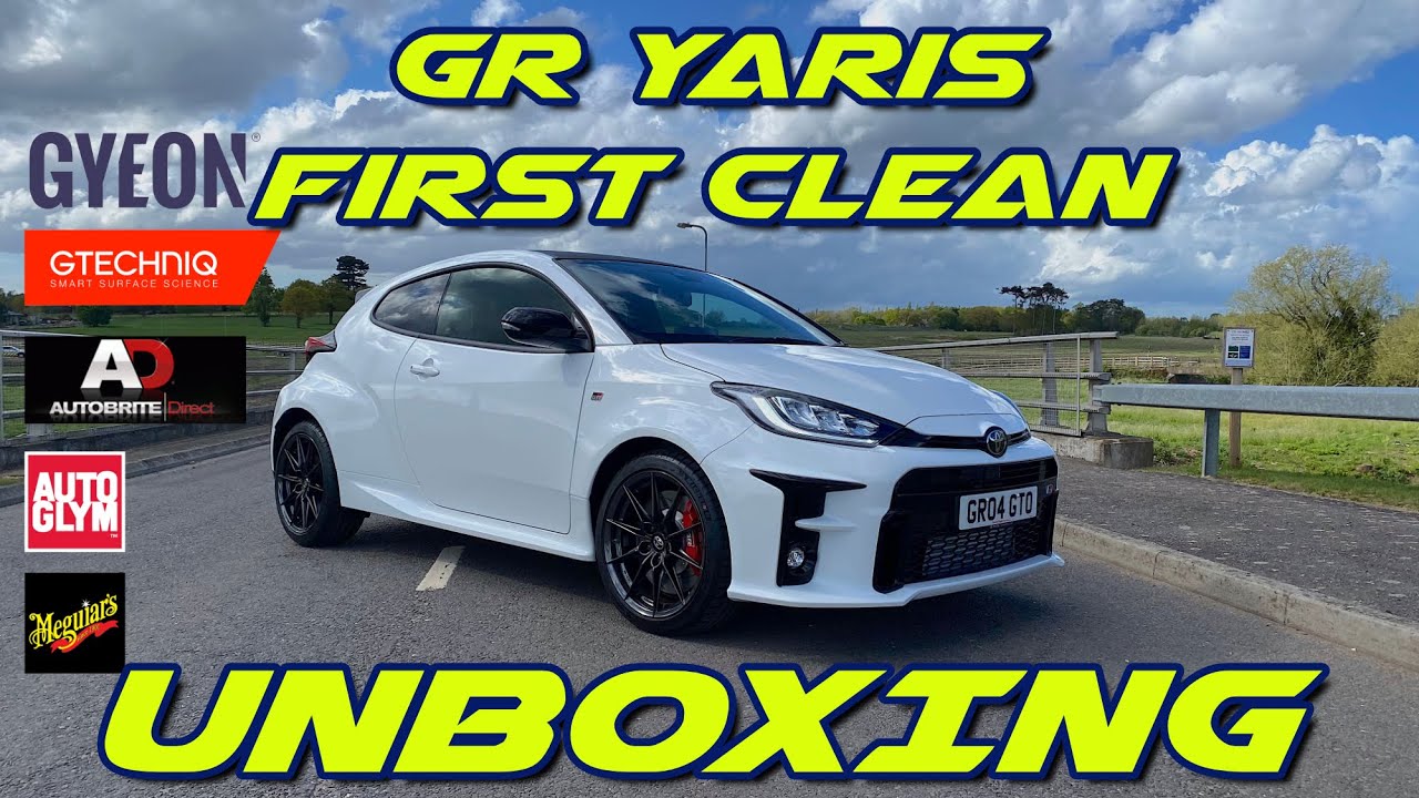 GR Yaris Gets Unboxed and First Clean! Weather Permitting