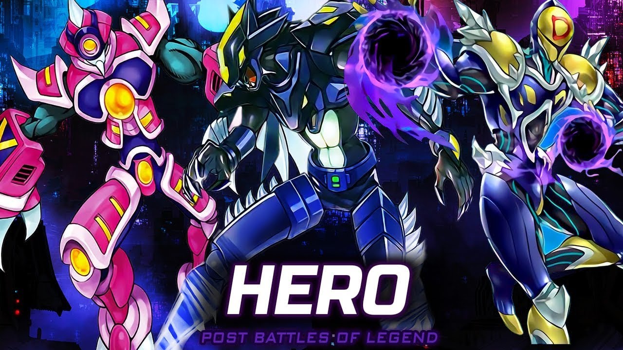 Deck HERO Post Battles of Legend: Hero's Revenge