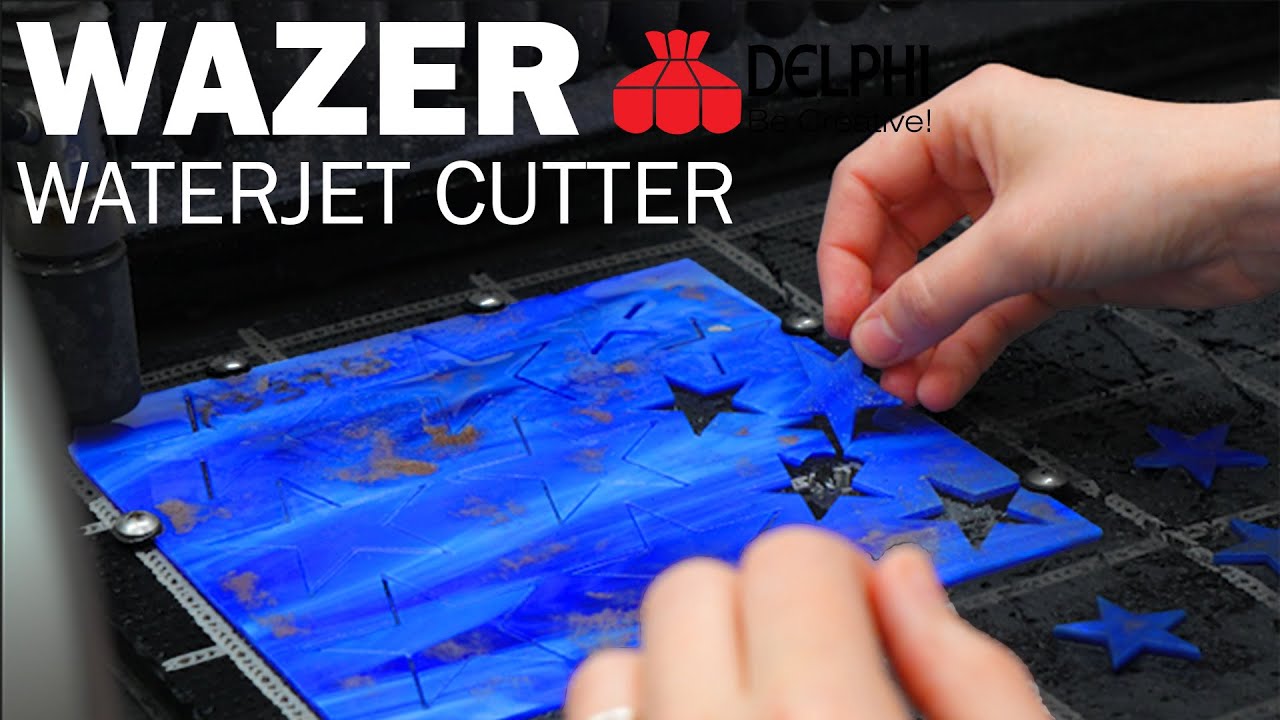 Wazer Waterjet Glass Cutting | Delphi Live