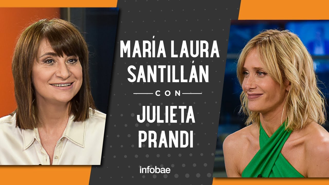Julieta Prandi con María Laura Santillán: 