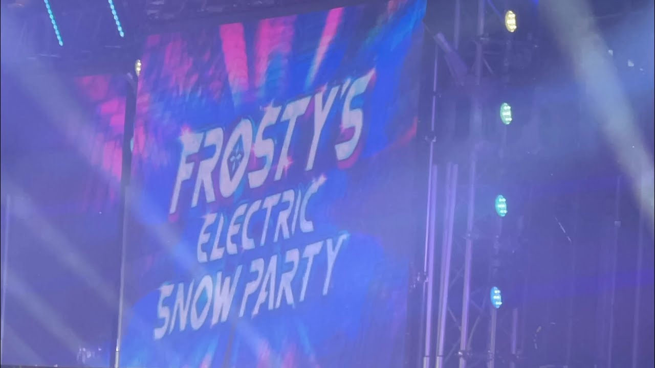 Frosty's Electric Snow Party!🎉