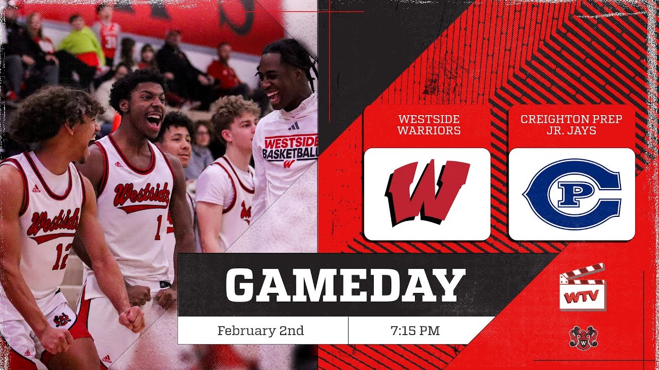#3 Westside vs #10 Creighton Prep | WTV Live Boys Varsity Basketball | Rivalry Week