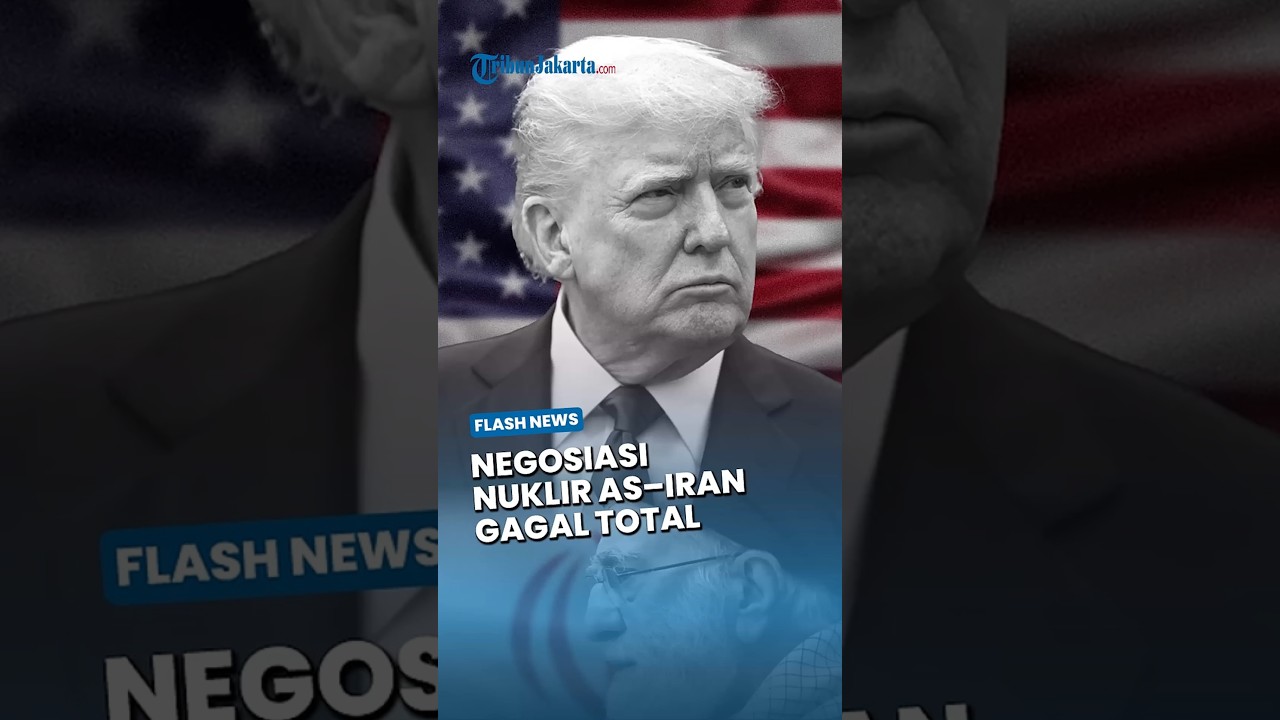 Negosiasi Nuklir AS&ndash;Iran Gagal Total, Bayang Bayang Perang Kini Menghantui Dunia