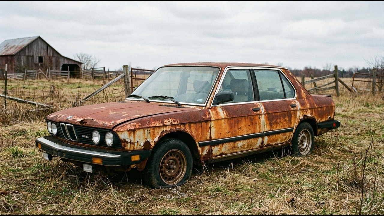 Full Restoration of Abandoned Legendary BMW M5 E28 | Rusty Scrap to Brand New Showroom Condition!
