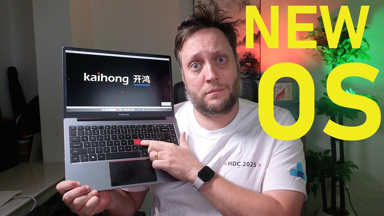 OpenHarmony Laptop Revealed! First Impressions of Kaihong Botbook